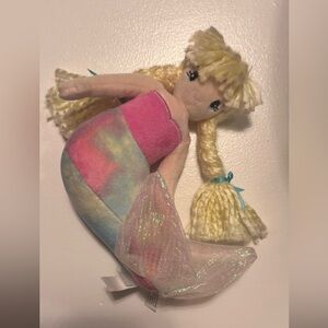 Colorful Mermaid Stuffed Animal Toy